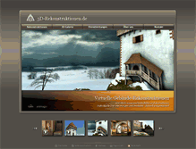 Tablet Screenshot of 3d-rekonstruktionen.de